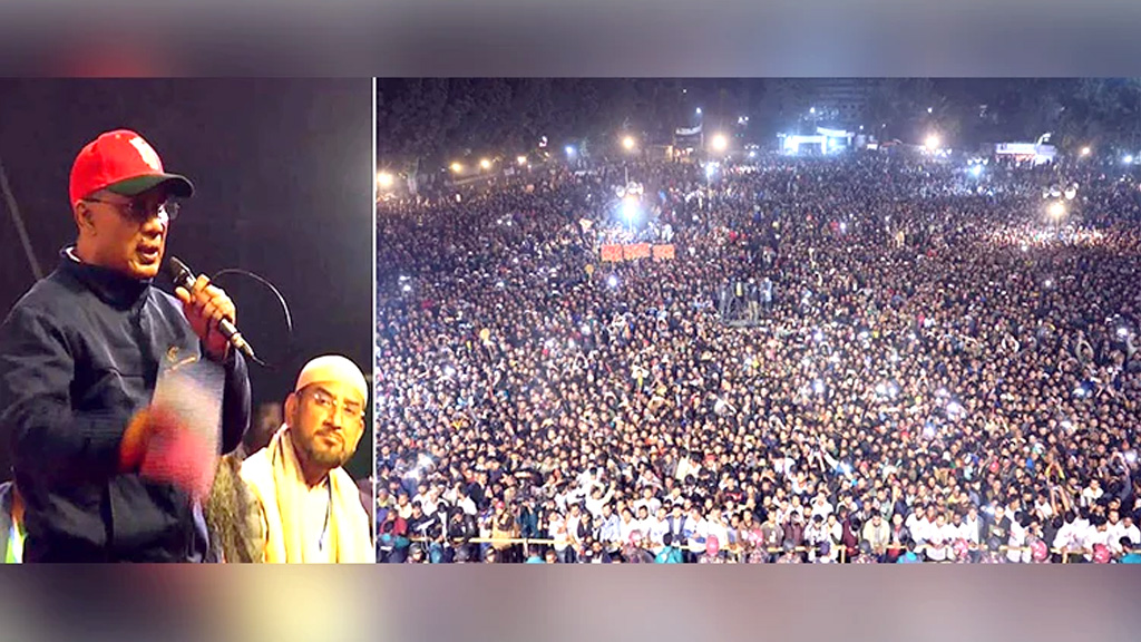 ধানের শীষের সাথে দেশবাসীকে ‘হ্যাঁ’ ভোট দেয়ার আহ্বান জানালেন তারেক রহমান