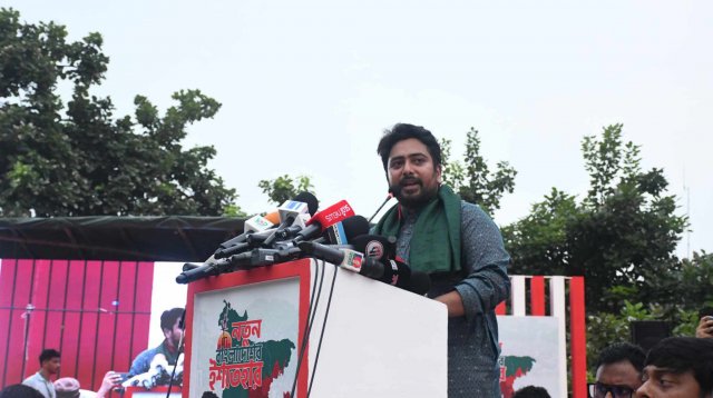 ফ্যাসিবাদী ব্যবস্থার অবসানে ক্ষমতার কাঠামো বদলাতেই এই নির্বাচন: নাহিদ ইসলাম