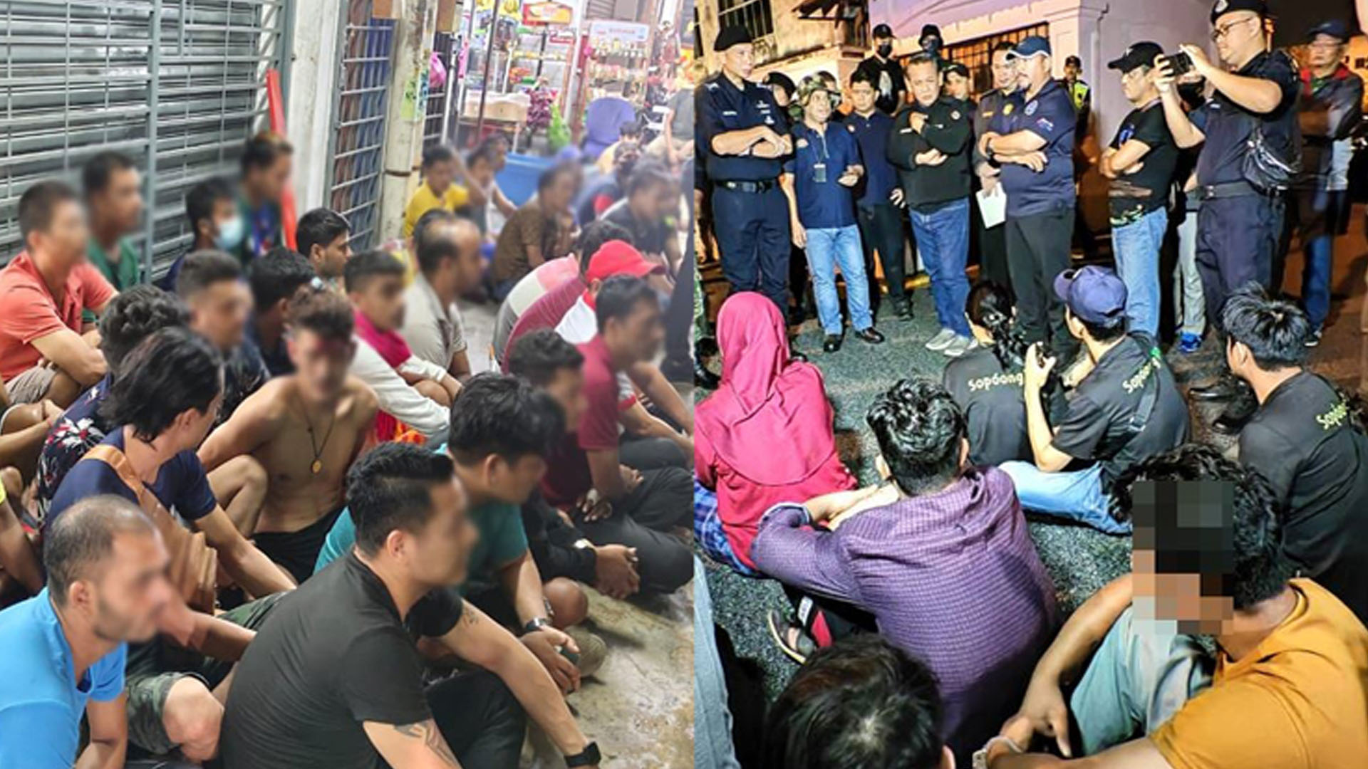 চলতি বছরে মালয়েশিয়ায় ৪৫ হাজার ৪৪৭ অভিবাসী গ্রেফতার