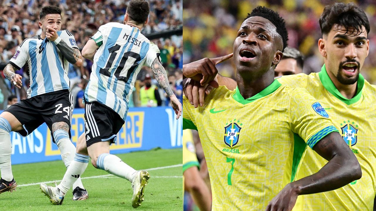 আর্জেন্টিনা ও ব্রাজিলের প্রীতি ম্যাচ কবে, কখন